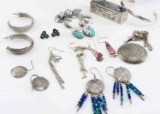 STERLING SILVER MEXICO AND SOUTHWESTERN JEWELRY