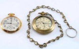 POCKET WATCH LOT OF 2 ELGIN AND OMEGA