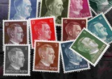 WWII THIRD REICH GERMAN ADOLF HITLER STAMPS