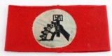 WWII THIRD REICH GERMAN NSBO WORKERS ARMBAND