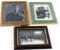 WWII GERMANY 3 FRAMED PHOTOS OF HEINRICH HIMMLER