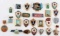GROUP OF 25 SOVIET MILITARY PINS AND BADGES