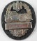 WWII GERMAN THIRD REICH MOUNTAIN MOTORCYCLE SHIELD