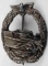 WWII GERMAN THIRD REICH KRIEGSMARINE E BOAT BADGE