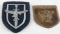 WWII GERMAN 3RD REICH LUFTWAFFE SHIELD AND PLAQUE