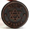 WWII GERMAN THIRD REICH JUDAICA KOSHER HAND STAMP