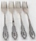 WWII THIRD REICH HERMANN GOERING SILVER FORK LOT