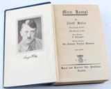 WWII ADOLF HITLER 1939 ENGLISH EDITION MEIN KAMPF