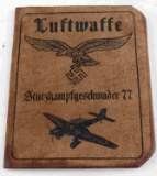 WWII GERMAN 3RD REICH AUSWEIS OF A LUFTWAFFE PILOT