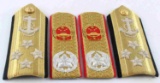 @ PAIR OF CHINESE HIGH-RANKING SHOULDER BOARDS