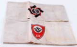 WWII GERMAN 3RD REICH RAD LABOR FRONT ARMBAND LOT