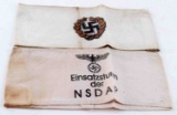 WWII GERMAN 3RD REICH NSDAP ARMBAND LOT OF TWO
