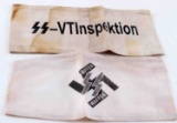 WWII GERMAN THIRD REICH WAFFEN SS ARMBAND LOT