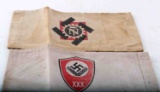 WWII GERMAN THIRD REICH RAD LABOR ARMBAND LOT