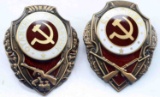 WWII SOVIET SNIPER DISTINGUISHED RECON BADGE LOT 2