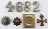 BRITISH COMMONWEALTH TINNIE SECURITY BADGE LOT