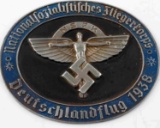 WWII GERMAN THIRD REICH NSFK CHAMPIONSHIP PLAQUE