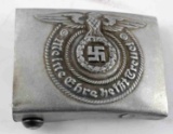 WWII GERMAN THIRD REICH WAFFEN SS EM BELT BUCKLE