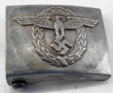 WWII GERMAN THIRD REICH PERIOD POLICE BELT BUCKLE