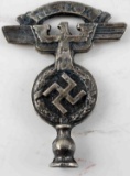 WWII GERMAN THIRD REICH NSKK FLAG POLE TOP