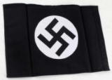 WWII THIRD REICH GERMAN NSDAP SWASTIKA TABLE FLAG