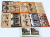 EARLY 1900S UNDERWOOD WORLD VIEW STEREO CARD LOT