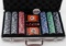 HOOTERS SILVER ANNIVERSARY POKER SET CHIPS CARDS