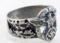 WWII THIRD REICH GERMAN SS POLICE SILVER RING