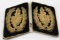 WWII GERMAN HITLER JUGEND LEADERS COLLAR TABS