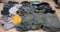 US ARMY DUFFEL BAG FILLED WITH WEB GEAR TOOL BAGS