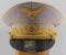 WWII GERMAN OFFICERS DRESS VISOR HAT CAP