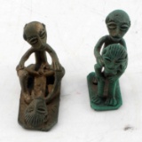 AFRICA  ASHANTI GHANA BRONZE EROTIC SEXUAL FIGURES