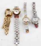 ECCLISSI STERLING SILVER WOMANS WATCH LOT OF 4