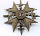 WWII THIRD REICH GERMAN SPANISH CROSS WITH SWORDS