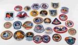 LOT OF 30 NASA PATCHES APOLLO CHALLENGER SPACE LAB