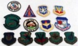 LOT OF 13 VIETNAM WAR ERA US AIR FORCE PATCHES