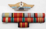 WWII GERMAN AND SOVIET INSIGNIA RANK BAR BADGE