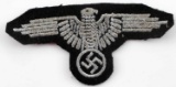 WWII GERMAN SS ENLISTED BREAST EAGLE PATCH