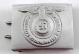 WWII GERMAN WAFFEN SS EM PARADE DRESS BELT BUCKLE