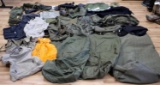 US ARMY DUFFEL BAG FILLED WITH WEB GEAR TOOL BAGS