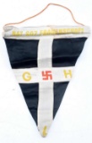 WWII THIRD REICH GERMAN NAZI FRAUENSCHAFT PENNANT