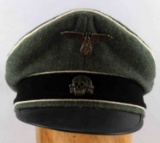 WWII NAZI GERMAN THIRD REICH WAFFEN SS OFFICER HAT