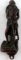 BRONZE DOOR KNOCKER FIGURINE MILITARY OFFICER