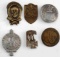 WWII GERMAN 3RD REICH LOT OF 6 SS TINNIES