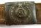 WWII NAZI THIRD REICH SS TROPICAL BELT AND BUCKLE