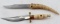 VINTAGE MINIATURE FIXED BLADE KNIFE LOT OF 2