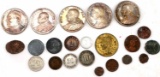VINTAGE COINS FROM EUROPE LOT OF 22