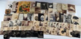 ANTIQUE EARLY 1900S TIN TYPE PHOTOGRAPH LOT OF 94