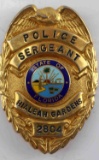 OBSOLETE HIALEAH GARDENS FL POLICE SARGEANT BADGE