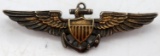 WWII US NAVY PILOT WINGS